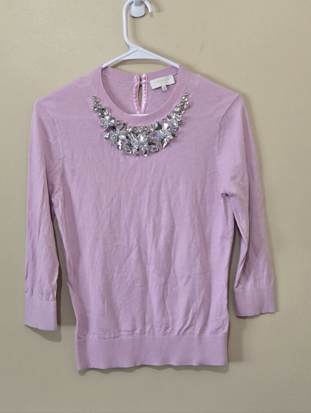 Ted Baker Crystal Embellished Sweater